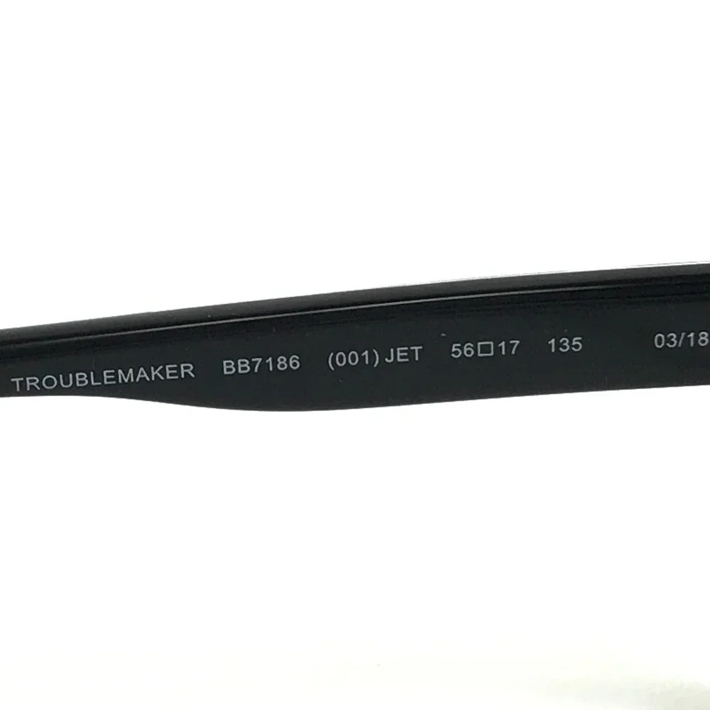 Bebe Eyeglasses Frames BB7186 001 JET TROUBLEMAKER Black Cheetah Print 56-17-135